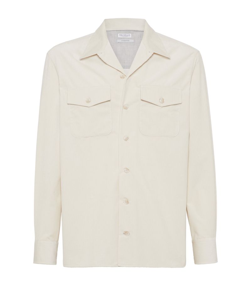 Brunello Cucinelli Brunello Cucinelli Corduroy Overshirt