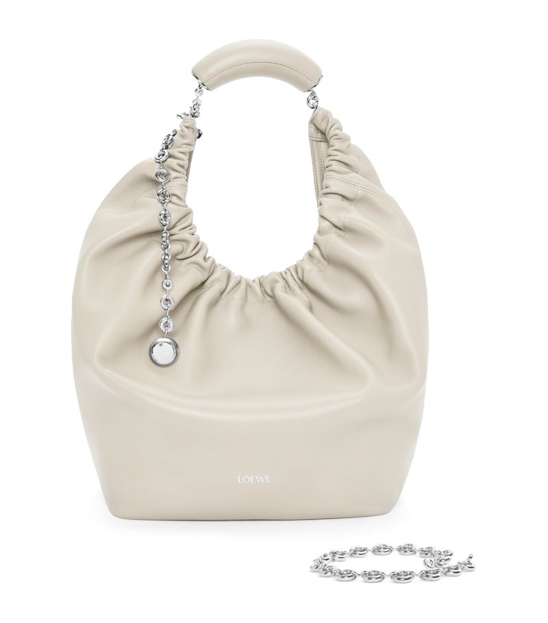 Loewe Loewe Small Leather Squeeze Top-Handle Bag