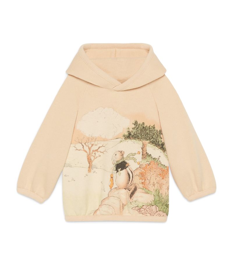 Gucci Gucci Kids Cotton Printed Hoodie (3-36 Months)