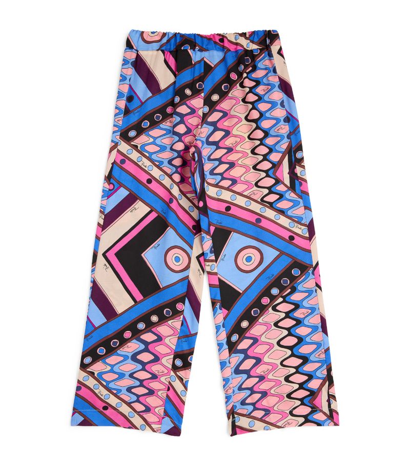 Pucci Junior Pucci Junior Vivara Print Trousers (4-10 Years)