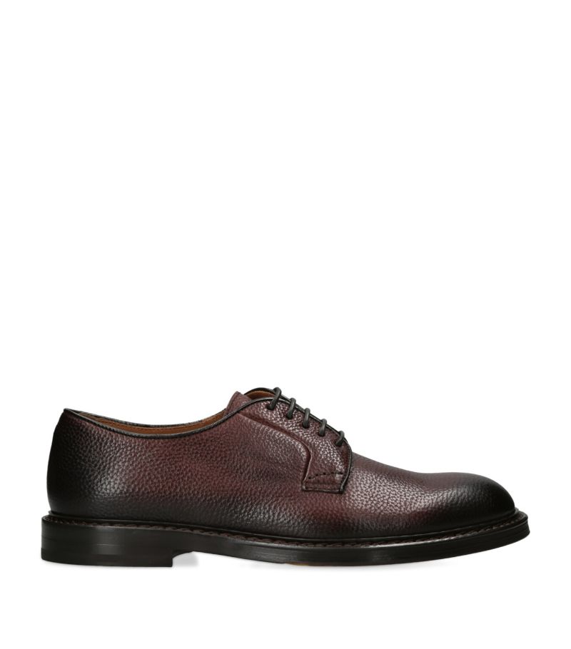 Doucal's Doucal's Tumbled Leather Derby Shoes