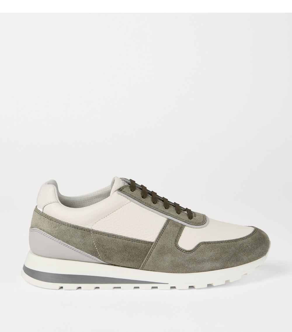 Brunello Cucinelli Brunello Cucinelli Calfskin-Suede Sneakers