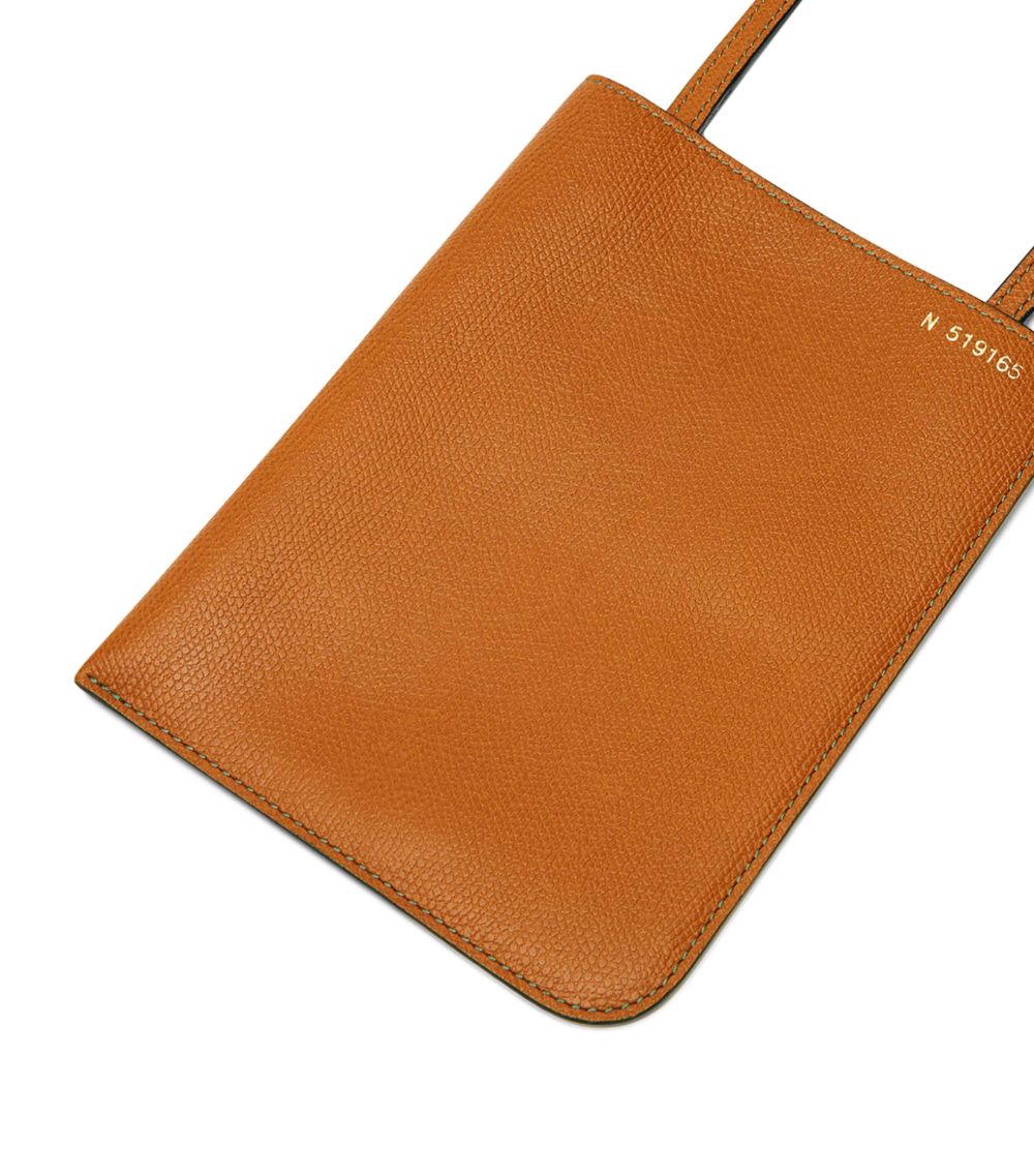 Valextra Valextra Leather Soft Cross-Body Bag