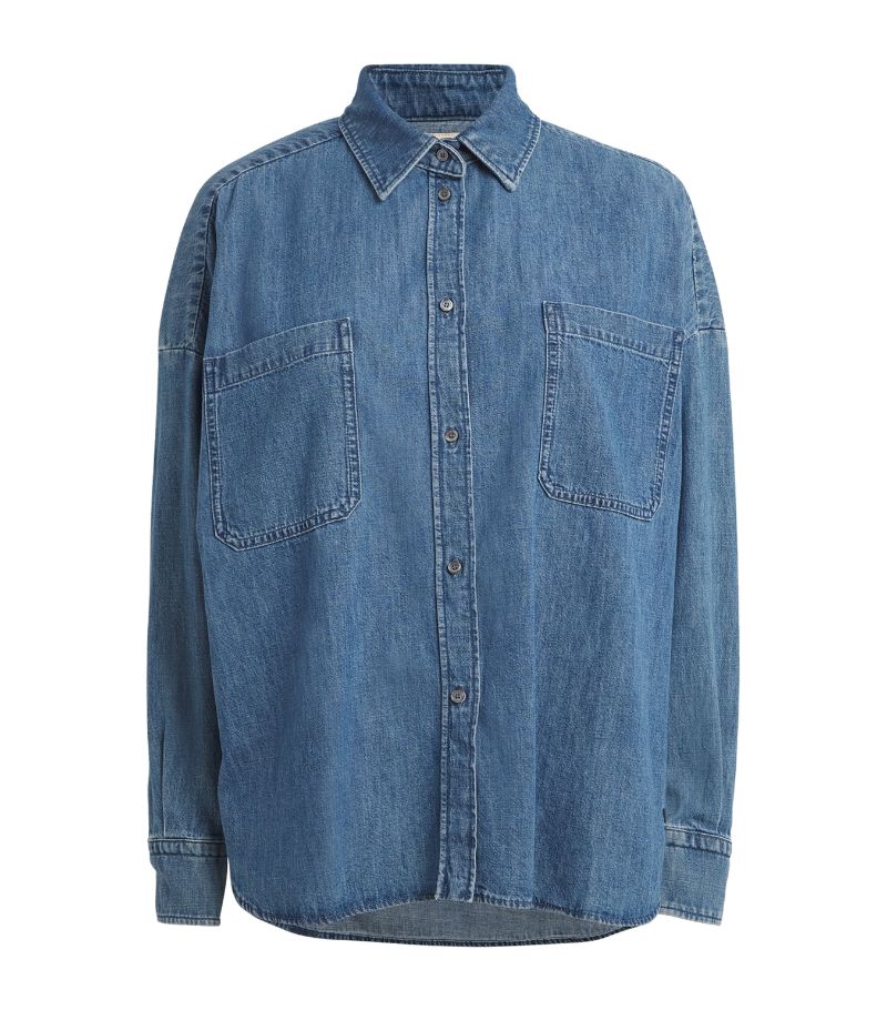 Weekend Max Mara Weekend Max Mara Denim Garment-Dyed Shirt