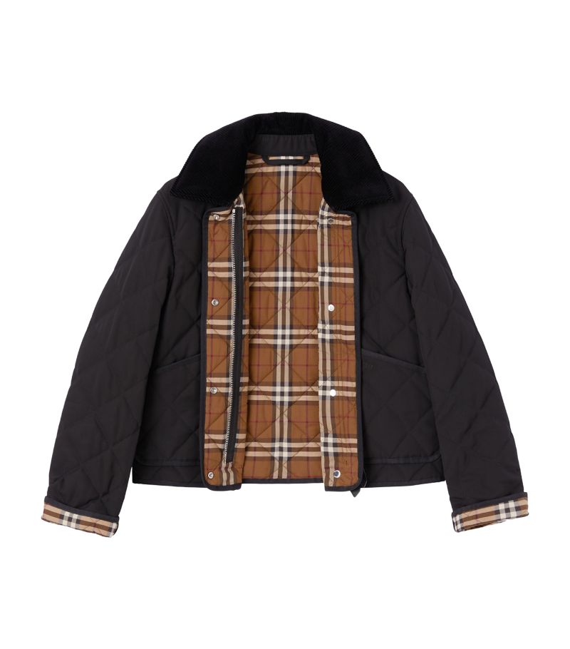 Burberry Burberry Quilted Cropped Barn Jacket