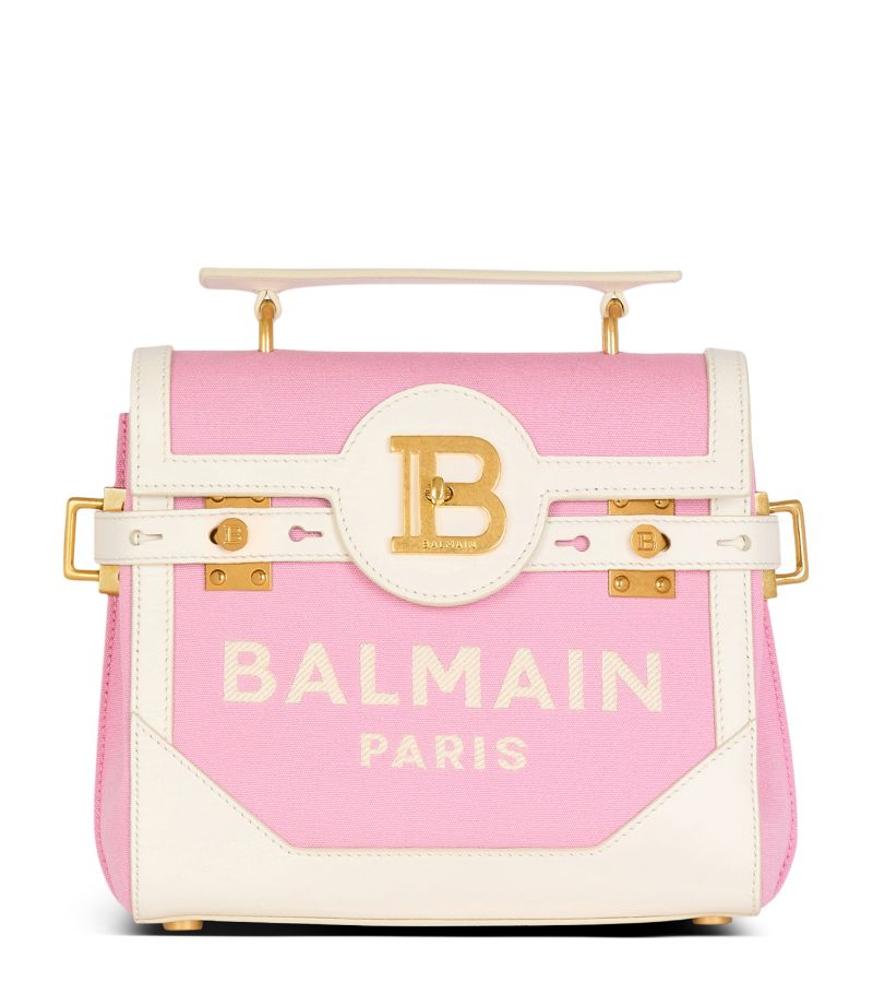 Balmain Balmain Canvas B-Buzz 23 Shoulder Bag