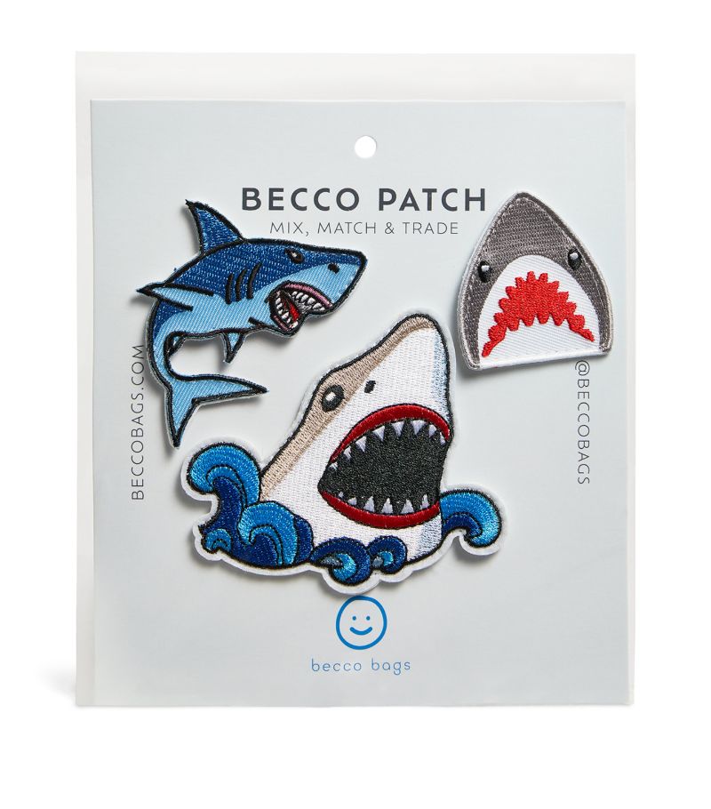 Becco Bags Becco Bags Shark Attack 4-Piece Patch Set