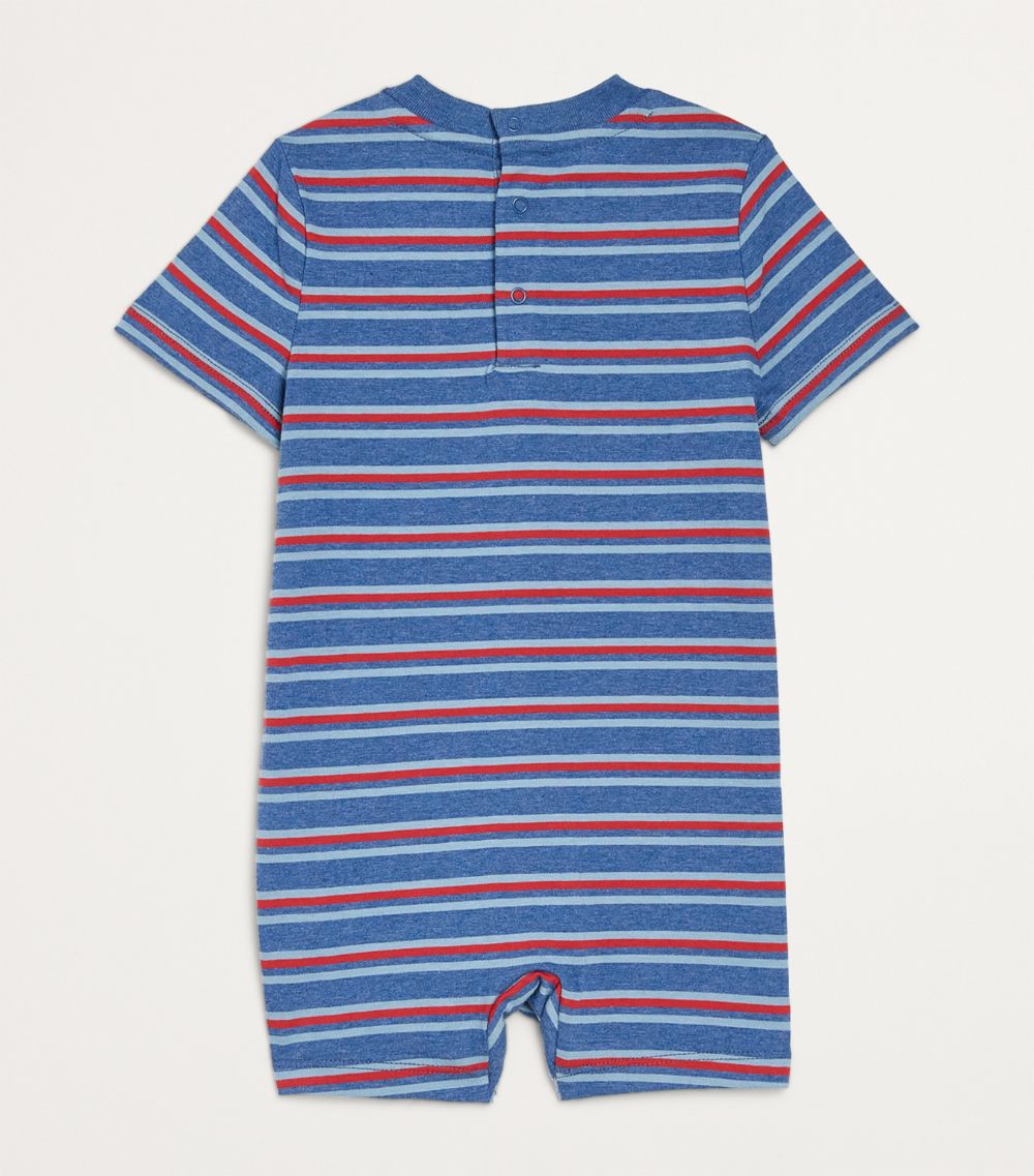 Ralph Lauren Kids Ralph Lauren Kids Cotton Striped Playsuit (3-12 Months)