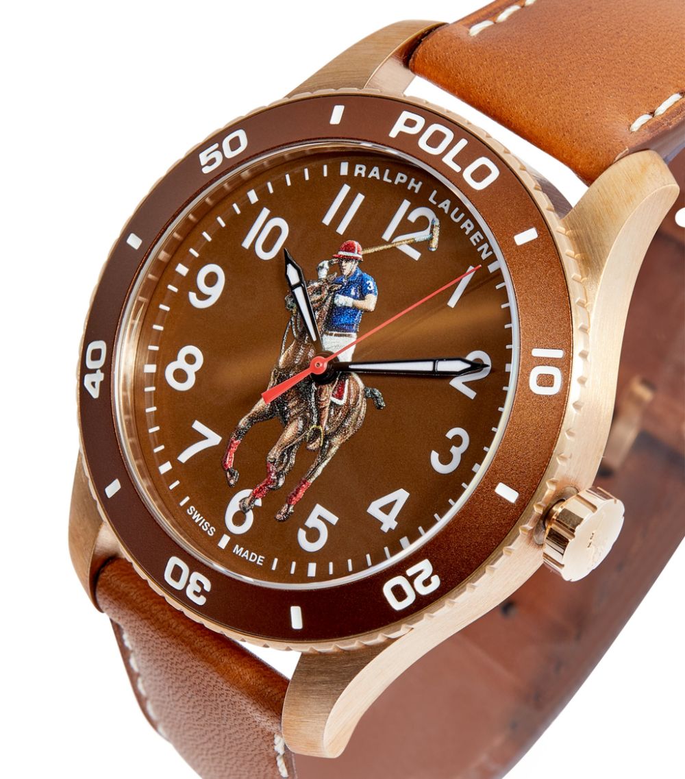 Ralph Lauren Ralph Lauren Bronze Polo Sport Watch 42mm