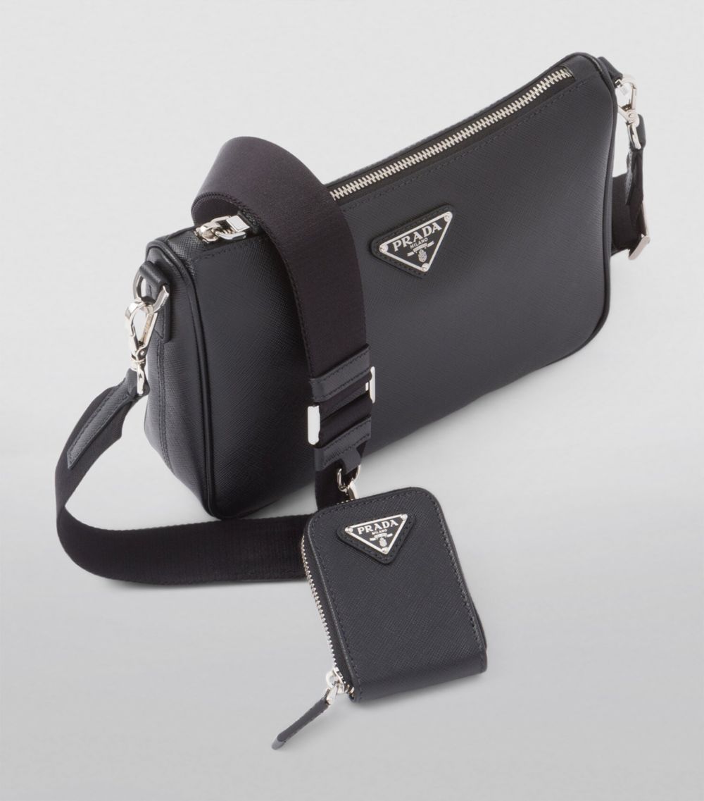 Prada Prada Saffiano Leather Cross-Body Bag