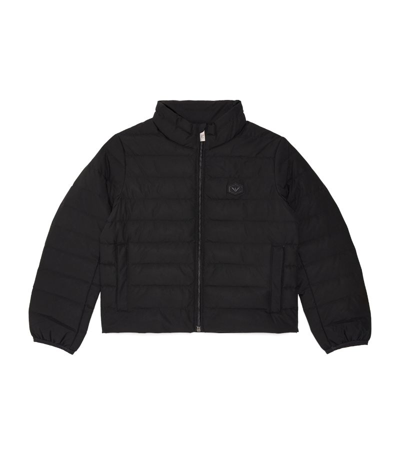 Emporio Armani Kids Emporio Armani Kids Logo Puffer Jacket (4-16 Years)