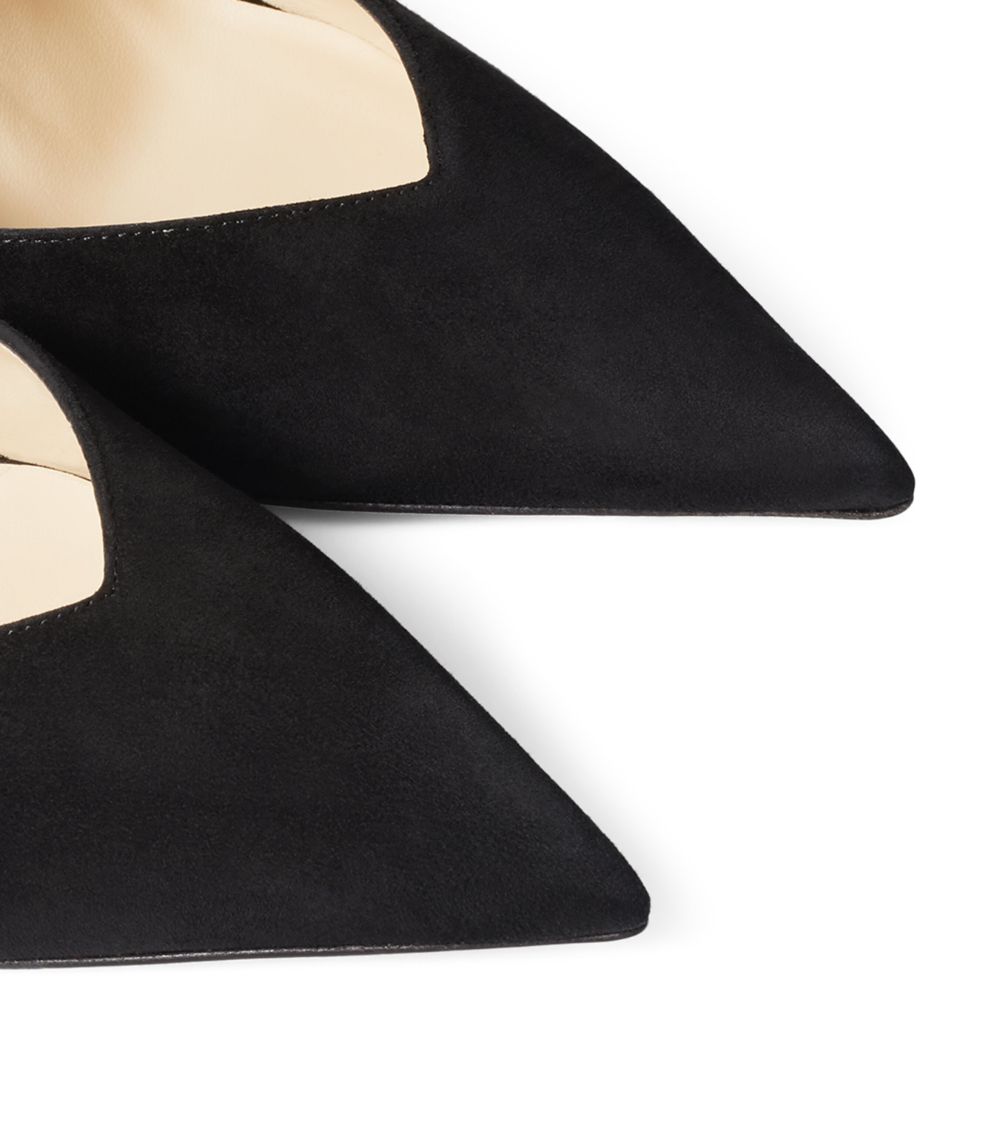 Jimmy Choo Jimmy Choo Saeda 100 Suede Pumps