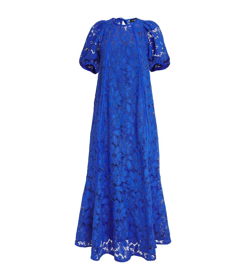 Me+Em Me+Em Guipure Lace Maxi Dress