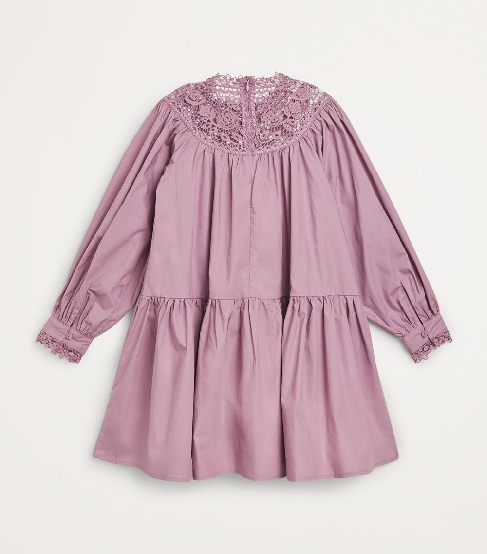  Petite Amalie Cotton Lace-Trim Dress (6-16 Years)