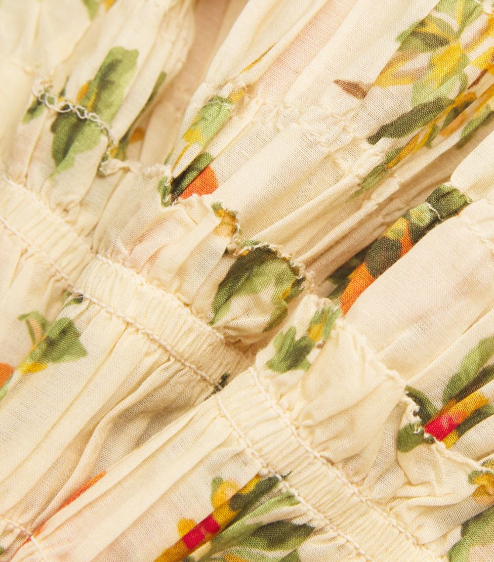 Dôen Dôen Orangerie Floral Print Martha Mini Dress