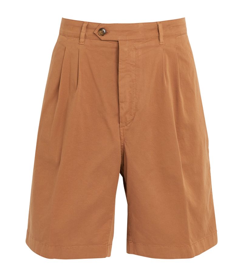 Canali Canali Garment-Dyed Bermuda Shorts