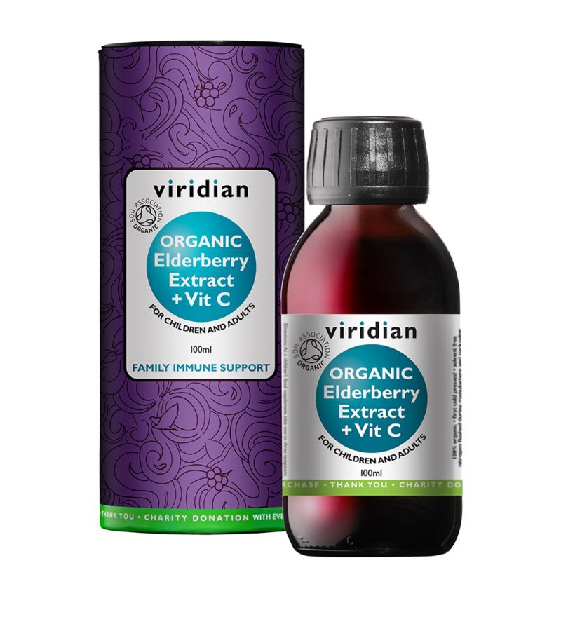 Viridian Viridian Organic Elderberry Elixir (100Ml)