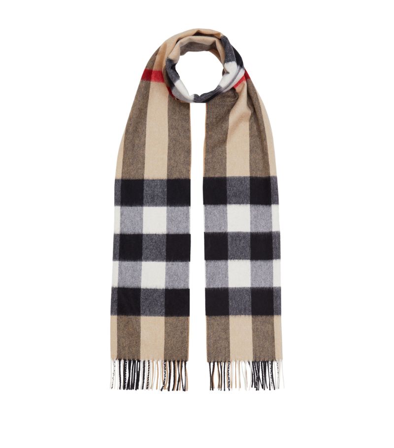 Burberry Burberry Check Cashmere Scarf