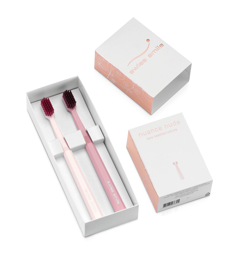 Swiss Smile Swiss Smile Nuance Nude Toothbrush (Set Of 2)