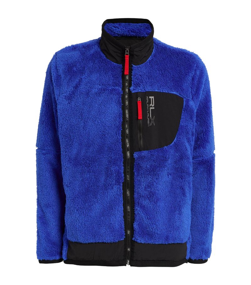 Rlx Ralph Lauren Rlx Ralph Lauren Fleece High-Pile Zip-Up Sweatshirt