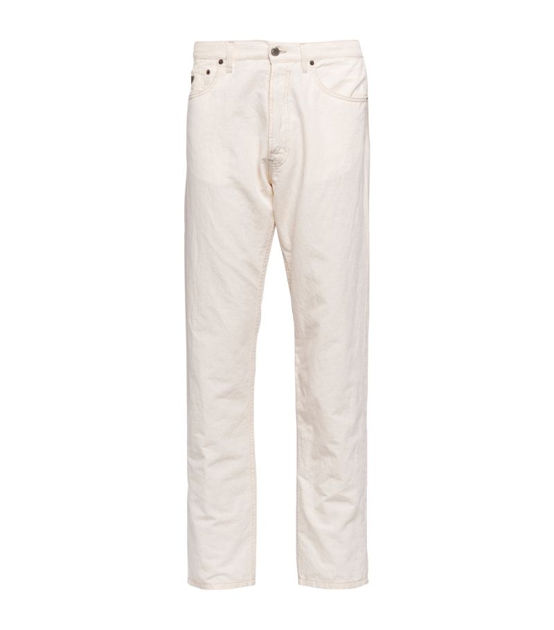 Prada Prada Chambray Straight Jeans