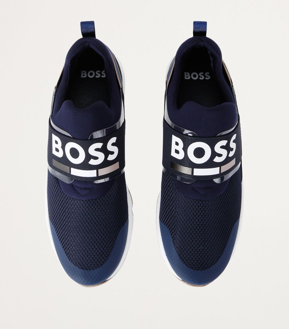 Boss Kidswear Boss Kidswear Logo Slip-On Trainers