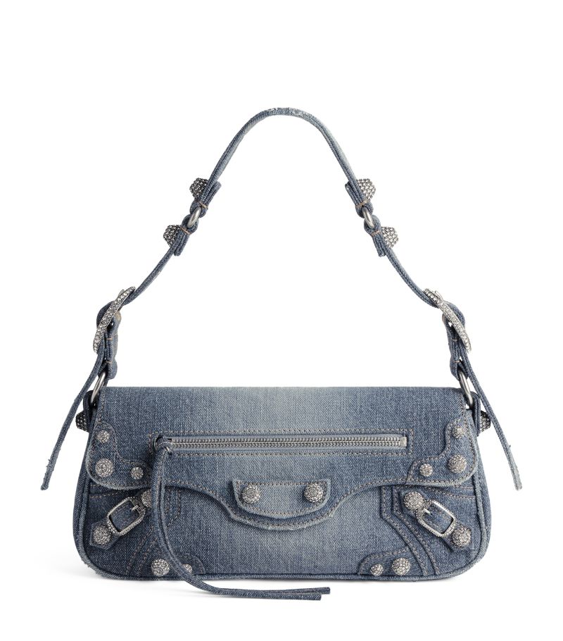 Balenciaga Balenciaga Denim Xs Le Cagole Sling Bag