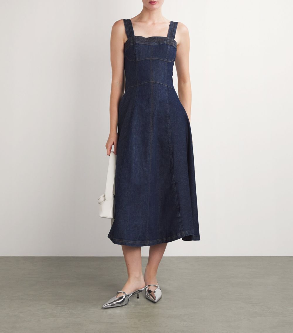 Simkhai Simkhai Denim Cici Midi Dress