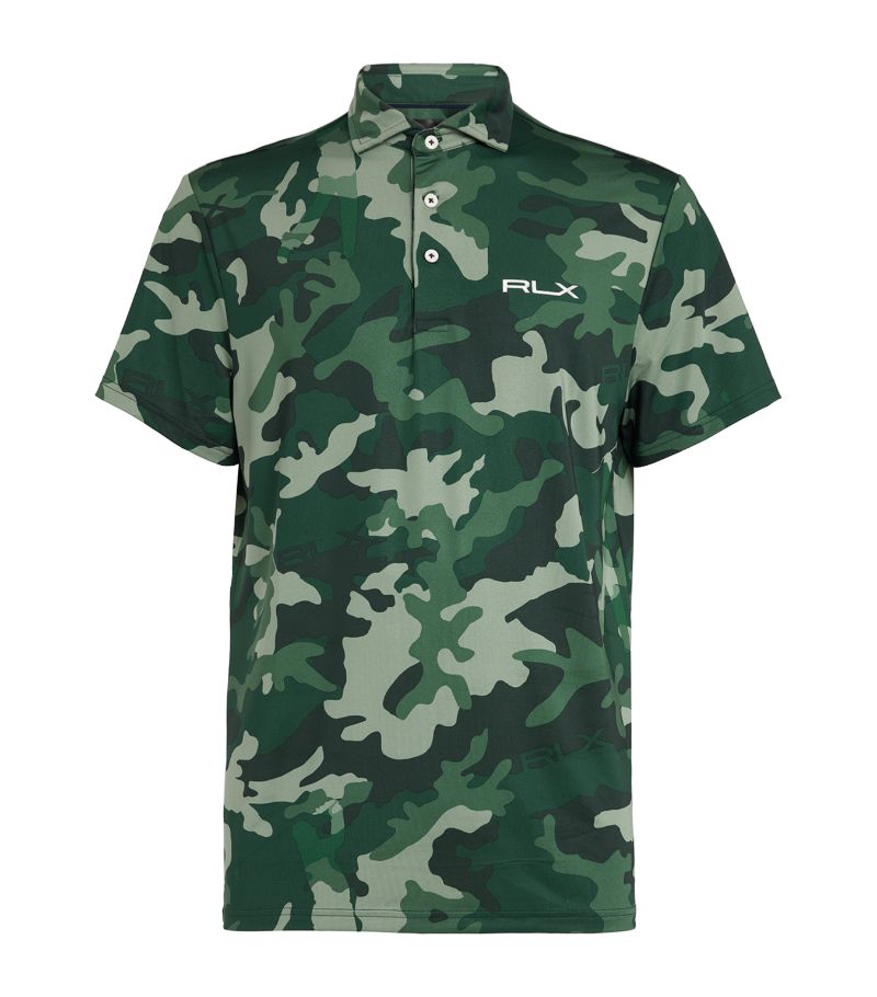 Rlx Ralph Lauren Rlx Ralph Lauren Camouflage Airflow Polo Shirt