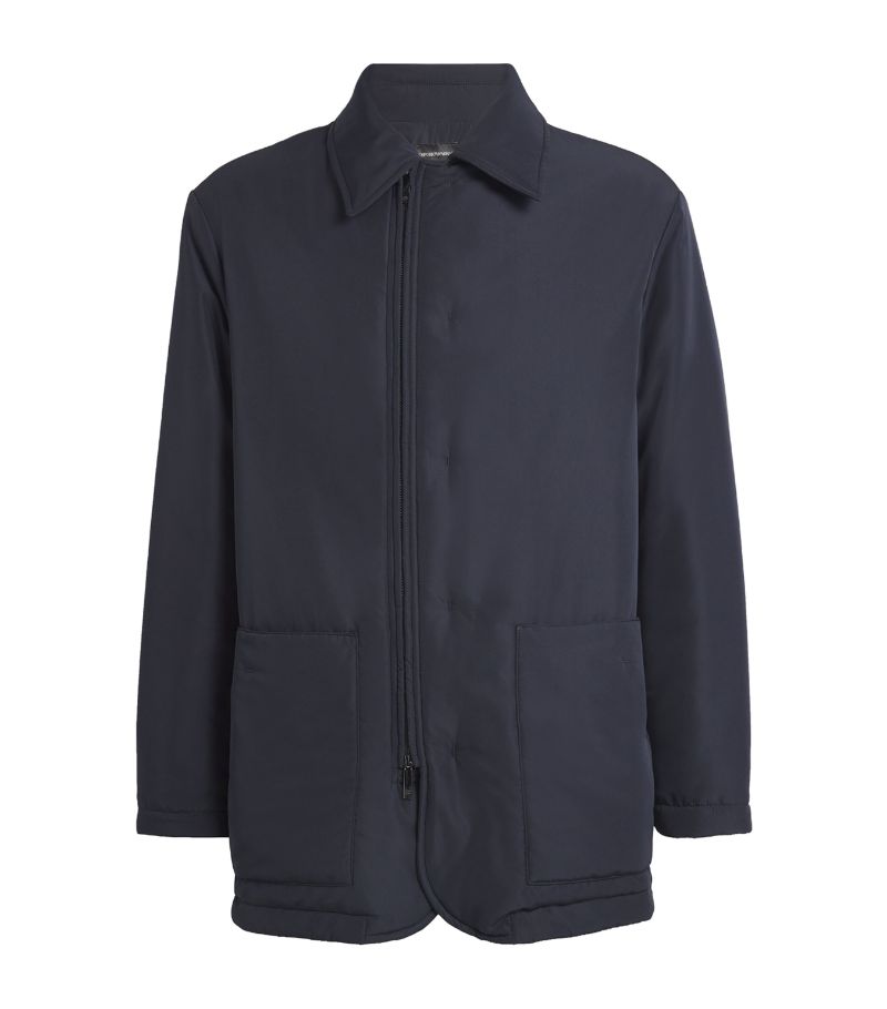 Emporio Armani Emporio Armani Water-Repellent Caban Jacket