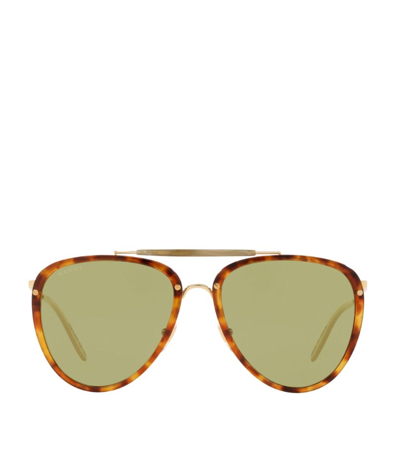 Gucci Gucci Acetate Pilot Sunglasses