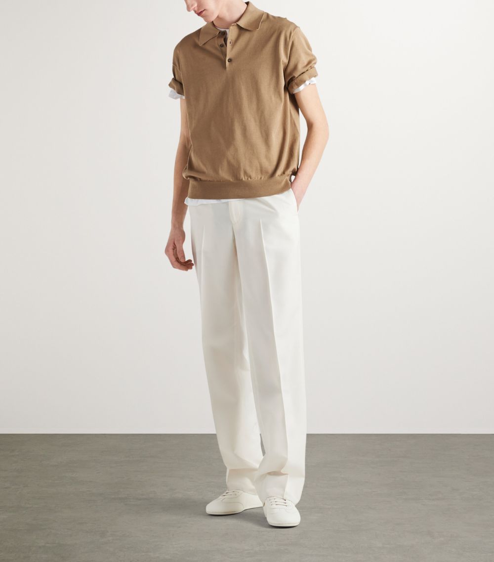 Prada Prada Cotton Polo Shirt