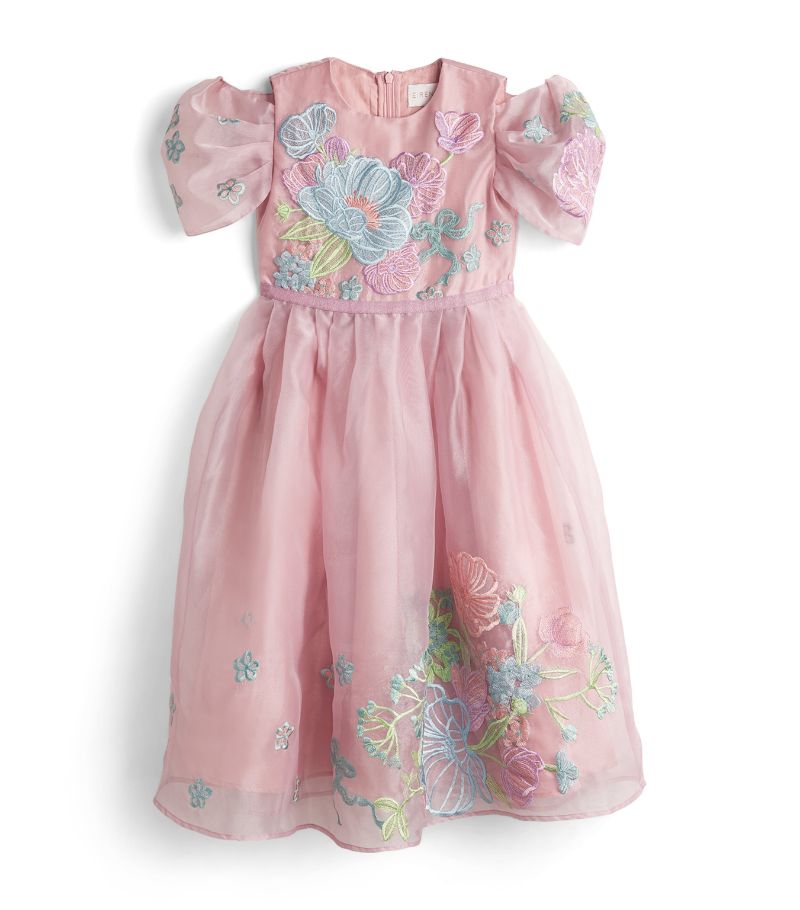 Eirene Eirene Flower Appliqué Dress (2-11 Years)