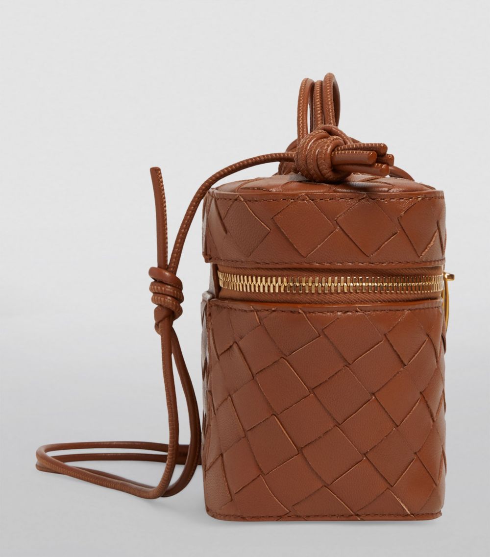 Bottega Veneta Bottega Veneta Mini Leather Intrecciato Top-Handle Bag