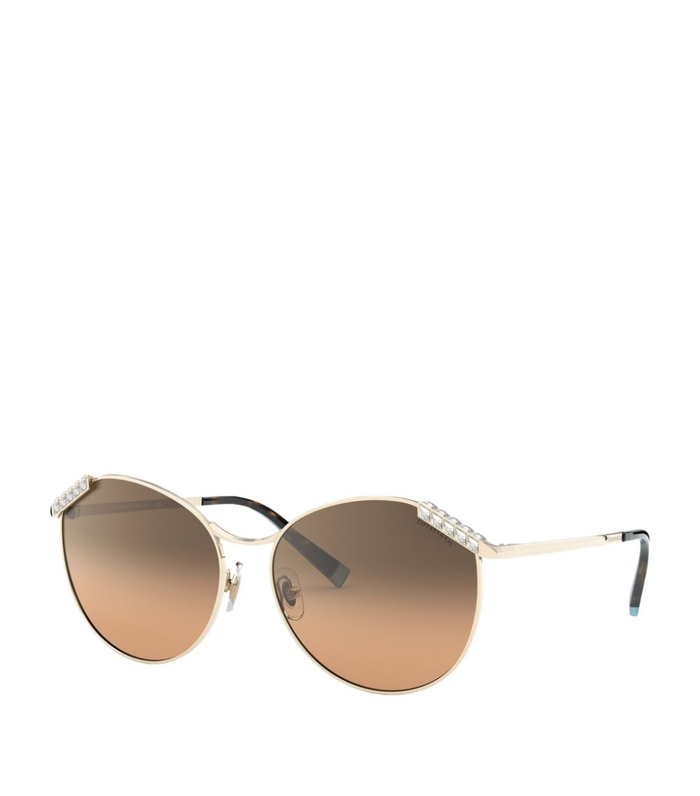 Tiffany & Co. Tiffany & Co. Embellished Round Sunglasses