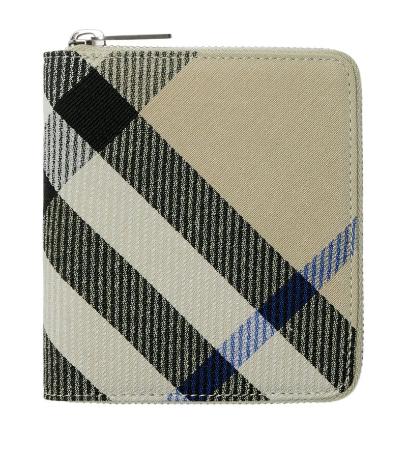 Burberry Burberry Medium Check Zip-Up Wallet