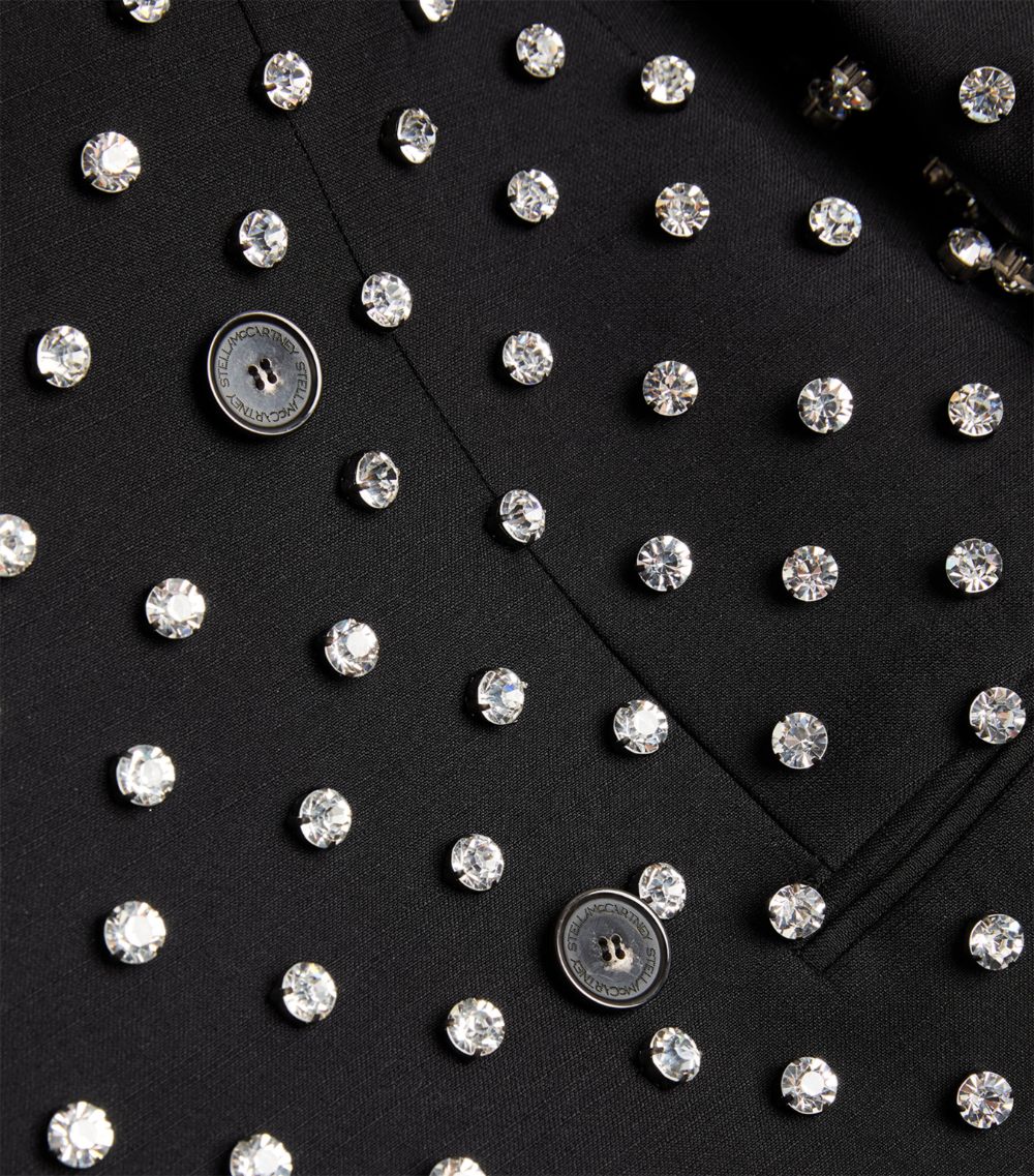 Stella McCartney Stella Mccartney Embellished Double-Breasted Blazer