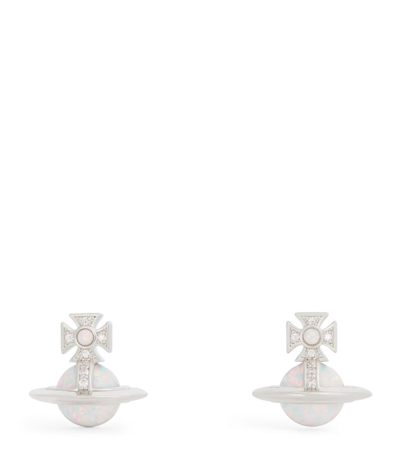 Vivienne Westwood Vivienne Westwood Embellished Franca Stud Earrings