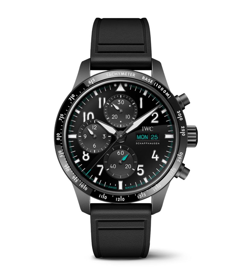 Iwc Schaffhausen Iwc Schaffhausen X Mercedes-Amg Petronas Ceratanium Pilot'S Performance Chronograph Watch 41Mm