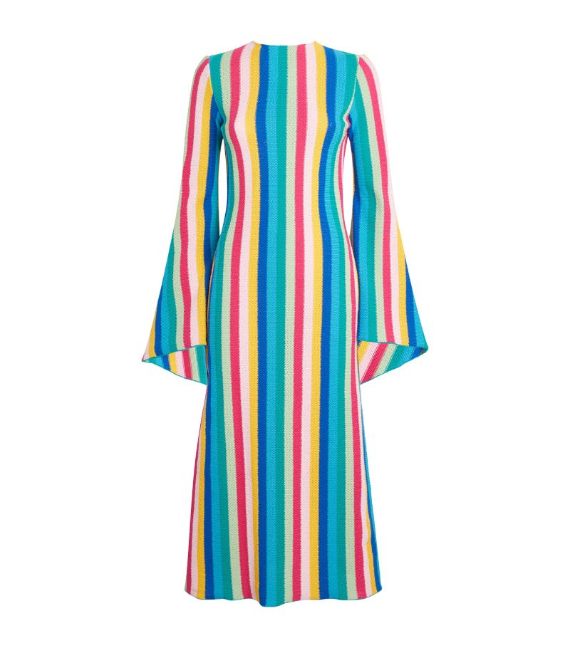 La Doublej La Doublej Striped Costiera Dress