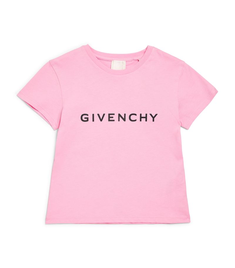 Givenchy Givenchy Kids Cotton Logo T-Shirt (4-12+ Years)