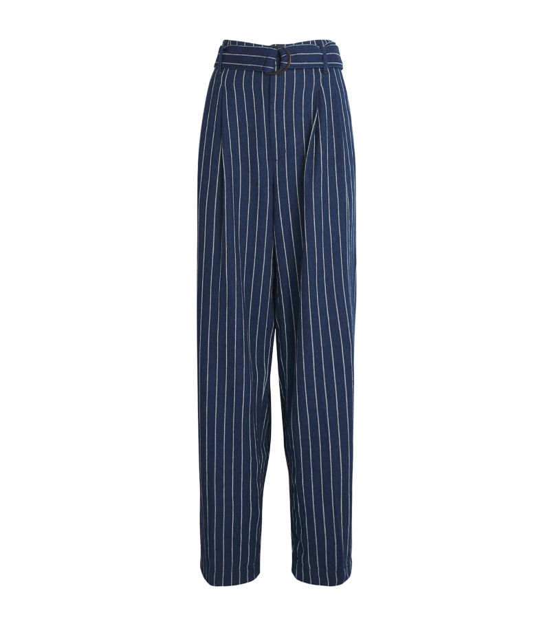 Polo Ralph Lauren Polo Ralph Lauren Linen-Cotton Striped Trousers