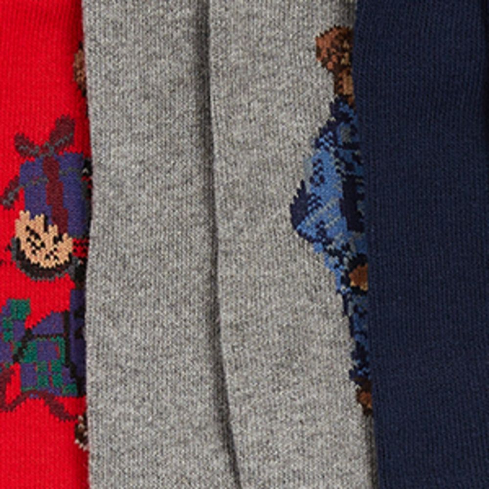 Polo Ralph Lauren Polo Ralph Lauren Polo Bear Socks (Pack of 3)