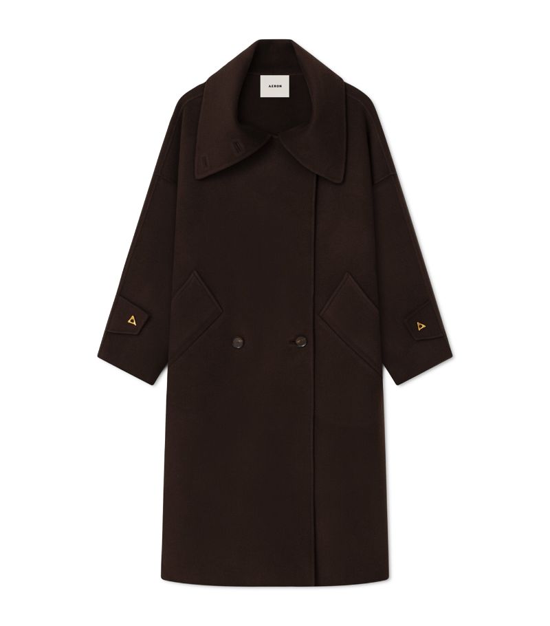 Aeron Aeron Wool-Silk Caithness Overcoat