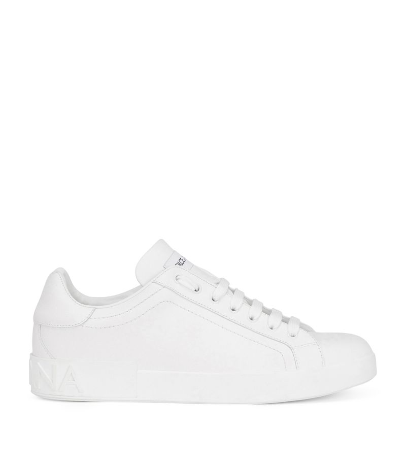 Dolce & Gabbana Dolce & Gabbana Leather Logo Sneakers