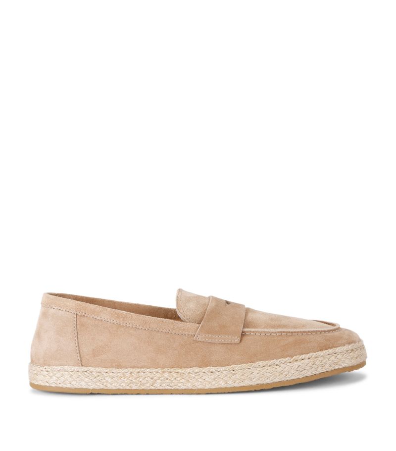 Brunello Cucinelli Brunello Cucinelli Suede Penny Espadrilles