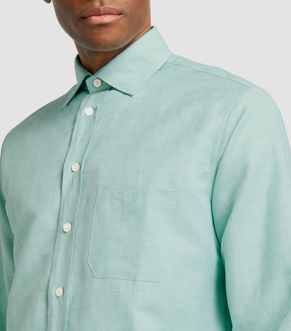 Sease Sease Linen-Cotton Long-Sleeve Shirt