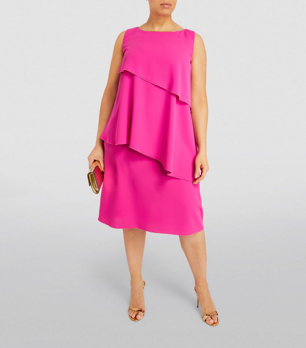 Marina Rinaldi Marina Rinaldi Layered Cady Dress