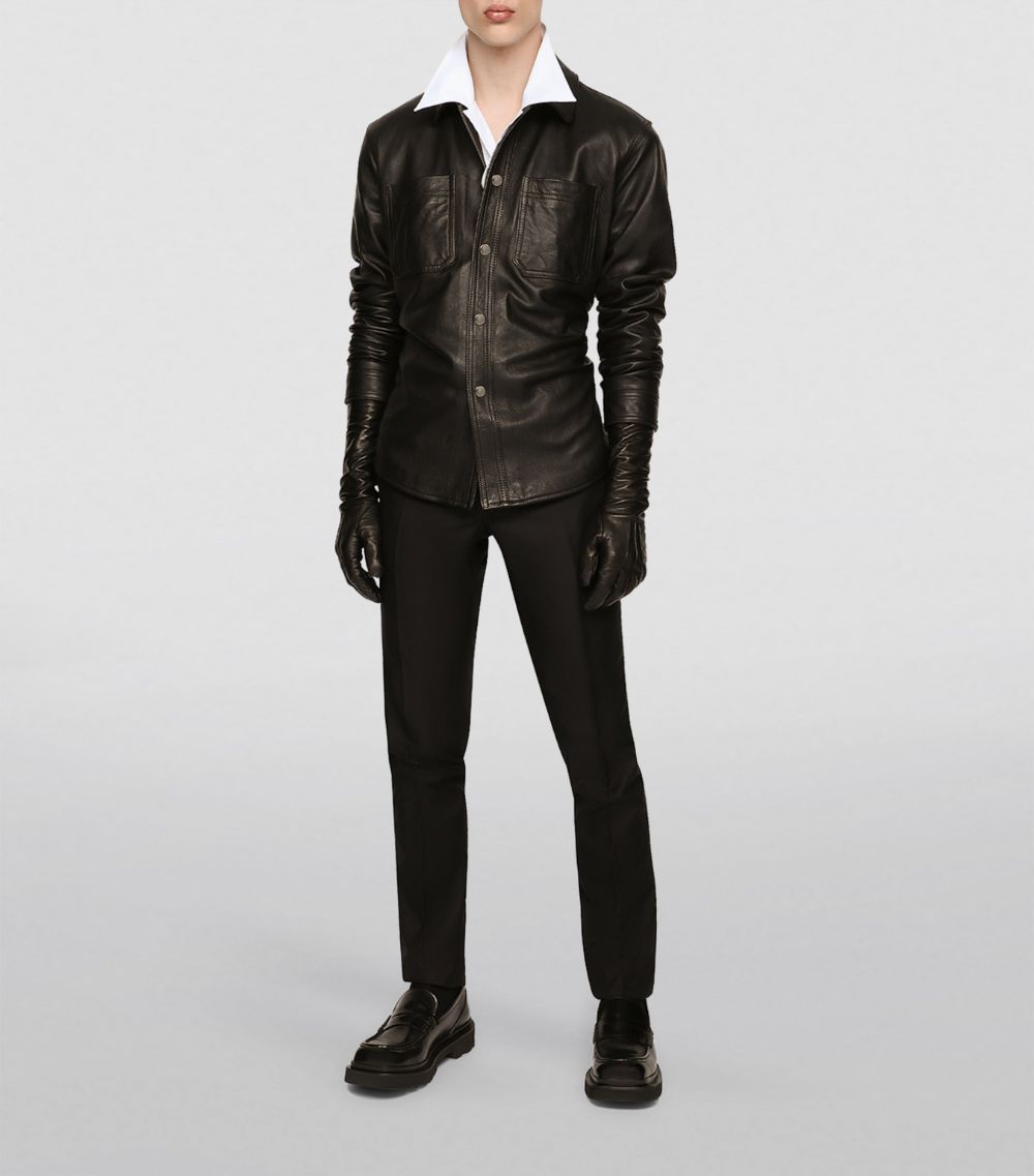 Dolce & Gabbana Dolce & Gabbana Leather Shirt