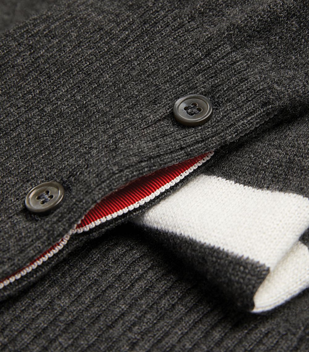 Thom Browne Thom Browne Cashmere 4-Bar Rollneck Sweater